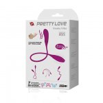 PRETTY LOVE - ELASTYCZNY WIBRATOR Z DWOMA KOŃCÓWKAMI