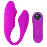 PRETTY LOVE - PODWÓJNY STYMULATOR ŁECHTACZKI Z PILOTEM BERNIE