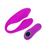PRETTY LOVE - PODWÓJNY STYMULATOR ŁECHTACZKI Z PILOTEM BERNIE