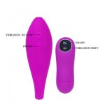 PRETTY LOVE - PODWÓJNY STYMULATOR ŁECHTACZKI Z PILOTEM BERNIE