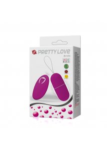 PRETTY LOVE - JAJECZKO STYMULUJĄCE Z PILOTEM DLA PAR ARVIN