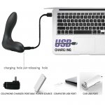 PRETTY LOVE - SILIKONOWY MASAŻER PROSTATY LEONARD CZARNY