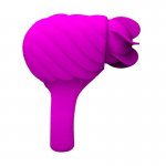 PRETTY LOVE - SILIKONOWY OBROTOWY PIERŚCIEŃ NA PENISA FIOLETOWY