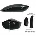 PRETTY LOVE - UPRZĄŻ STRAP-ON Z WIBRATOREM MARVIN CZARNY