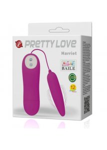 PRETTY LOVE - WIBRACYJNE JAJECZKO POCISK Z PILOTEM FIOLETOWE
