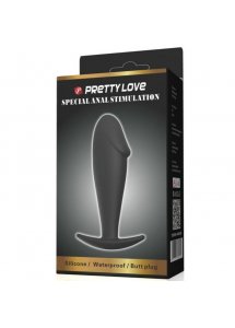 PRETTY LOVE - REALISTYCZNE DILDO ANALNE CZARNE