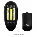 PRETTY LOVE - UPRZĄŻ STRAP-ON Z WIBRATOREM MYRON CZARNY