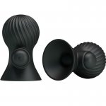 PRETTY LOVE - WIBRUJĄCE PRZYSSAWKI DO SUTKÓW CZARNE