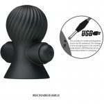 PRETTY LOVE - WIBRUJĄCE PRZYSSAWKI DO SUTKÓW CZARNE