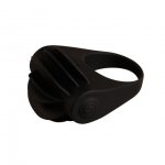 PRETTY LOVE - WIBRACYJNY PIERŚCIEŃ NA PENISA CHESTER CZARNY