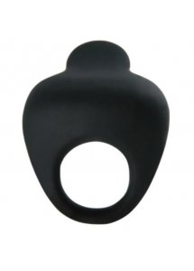 PRETTY LOVE - WIBRACYJNY PIERŚCIEŃ NA PENISA CZARNY