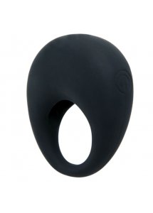 PRETTY LOVE - WIBRACYJNY PIERŚCIEŃ NA PENISA CZARNY