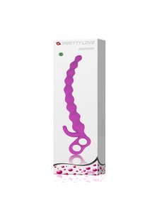 PRETTY LOVE - SILIKONOWE KORALIKI ANALNE FIOLETOWE