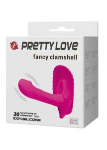 PRETTY LOVE - WIBRATOR MUSZELKA DO STYMULACJI PUNKTU-G RÓŻOWY