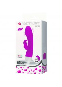 PRETTY LOVE - WIBRATOR KRÓLICZEK STYMULACJA PUNKTU-G WILL