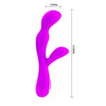 PRETTY LOVE - WIBRATOR ZE STYMULACJĄ ŁECHTACZKI IMPLUSE