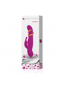 PRETTY LOVE - WIBRATOR Z FUNKCJĄ ROTACJI 30-TRYBÓW MYSTIC