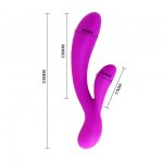 PRETTY LOVE - WIBRATOR ZE STYMULACJĄ ŁECHTACZKI 30-TRYBÓW ANGELA