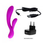 PRETTY LOVE - WIBRATOR ZE STYMULACJĄ ŁECHTACZKI 30-TRYBÓW ANGELA