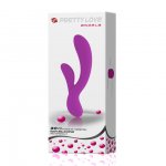 PRETTY LOVE - WIBRATOR ZE STYMULACJĄ ŁECHTACZKI 30-TRYBÓW ANGELA