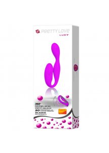 PRETTY LOVE - ELEGANCKI WIBRATOR DO PODWÓJNEJ STYMULACJI LUST