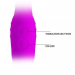 PRETTY LOVE - ELEGANCKI WIBRATOR DO PODWÓJNEJ STYMULACJI LUST