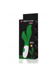 PRETTY LOVE - WIBRATOR Z PODWÓJNĄ STYMULACJĄ ŁECHTACZKI OWEN