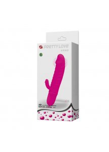 PRETTY LOVE - WIBRATOR ZE STYMULACJĄ POCHWY I ŁECHTACZKI ARND