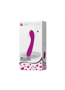 PRETTY LOVE - WIBRATOR Z 30-TRYBAMI WIBRACJI TONY FIOLETOWY