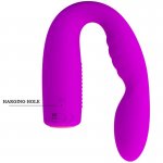 PRETTY LOVE - ELASTYCZNY WIBRATOR KSZTAŁT LITERY C STYMULUJĄCY PUNKT-G