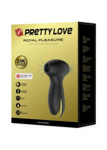 PRETTY LOVE - MASAŻER ŁECHTACZKI Z FUNKCJĄ SSANIA I WIBRACJI