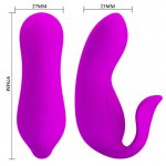 PRETTY LOVE - STYMULATOR PUNKTU-G I ŁECHTACZKI Z PILOTEM