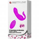 PRETTY LOVE - STYMULATOR PUNKTU-G I ŁECHTACZKI Z PILOTEM