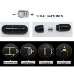 PRETTY LOVE - WIBRUJĄCA NAKŁADKA NA PALEC CZARNA