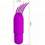 PRETTY LOVE - WIBRUJĄCA NAKŁADKA NA PALEC FIOLETOWA