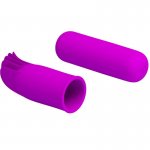 PRETTY LOVE - WIBRUJĄCA NAKŁADKA NA PALEC FIOLETOWA