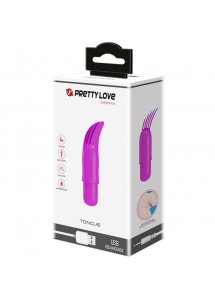 PRETTY LOVE - WIBRUJĄCA NAKŁADKA NA PALEC FIOLETOWA