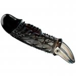 PRETTY LOVE - WIBRUJĄCA NAKŁADKA NA PENISA CZARNA