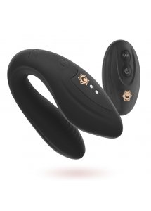 RITHUAL - STYMULATOR ŁECHTACZKI Z PILOTEM DLA PAR CZARNY