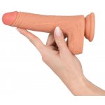 REALISTIXXX - NATURALNE DILDO Z ŻYŁAMI ŻOŁĘDZIEM I JĄDRAMI 17,8CM
