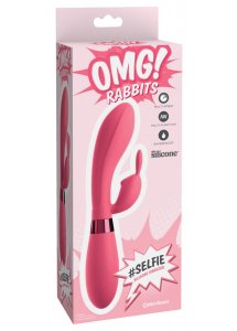 OMG - WIBRATOR KRÓLICZEK Z 10 TRYBAMI WIBRACJI RÓŻOWY