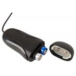 REALISTIXXX - NATURALNY WIBRATOR Z ŻYŁAMI ŻOŁĘDZIEM I PILOTEM 18.6CM