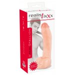 REALISTIXXX - NATURALNE DILDO Z ŻYŁAMI ŻOŁĘDZIEM I JĄDRAMI 27.5CM