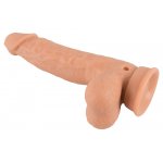 REALISTIXXX - NATURALNY WIBRATOR Z ŻYŁAMI ŻOŁĘDZIEM I JĄDRAMI 21CM