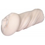 REALISTIXXX - PORĘCZNY MASTURBATOR WAGINOWY CIELISTY