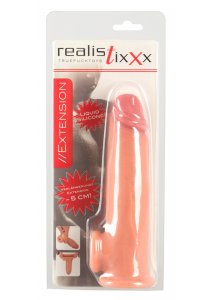 REALISTIXXX - REALISTYCZNA NAKŁADKA NA PENISA 19CM