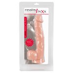 REALISTIXXX - XXL NATURALNE DILDO Z ŻYŁAMI ŻOŁĘDZIEM I JĄDRAMI 35.5CM