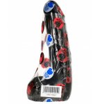 REALISTYCZNE CZARNE DILDO SMOTH ALL BLACK 20 CM