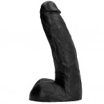 REALISTYCZNE CZARNE DILDO ALL BLACK 22CM