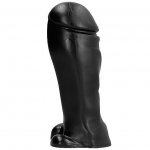 CZARNE GRUBE DILDO ALL BLACK 22CM